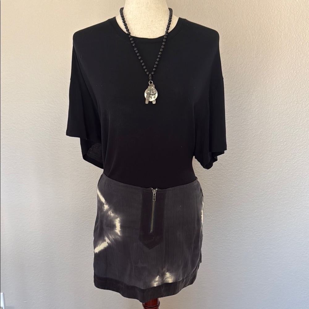 Stillwater by Tylie Malibu Tye-Die Mini Skirt OUTFIT 3pcs